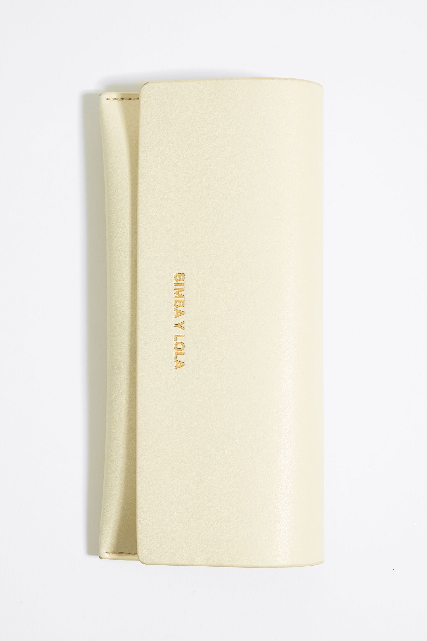 Cream rectangular sunglasses