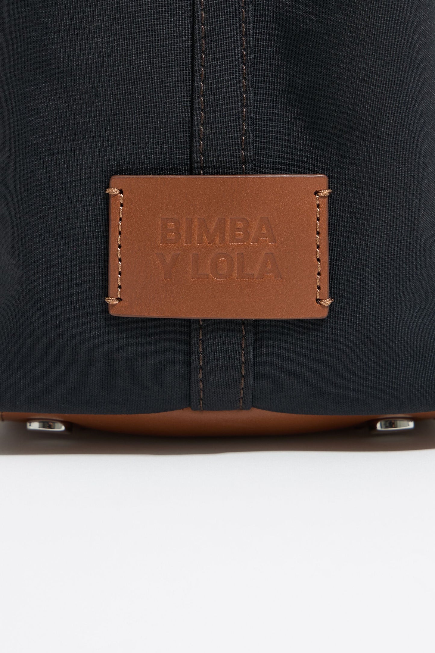 Small anthracite gabardine Chihuahua bag