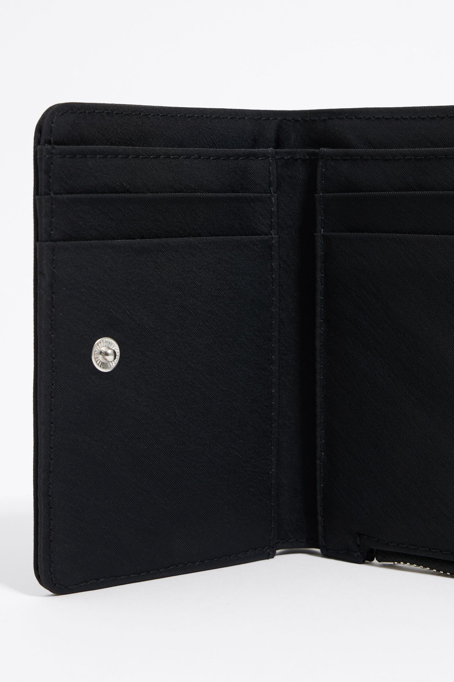Black nylon purse
