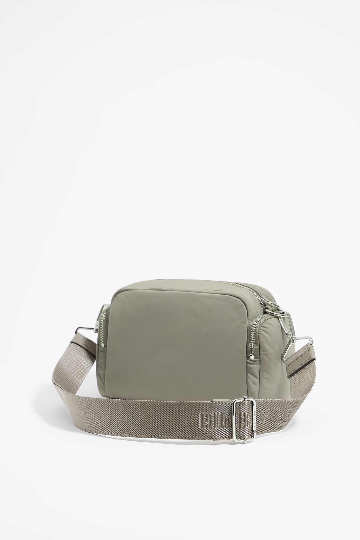 Medium dark stone Pocket crossbody bag