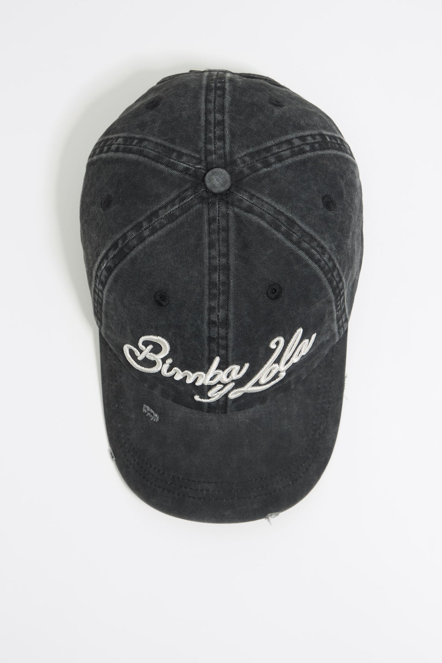 Black cotton cap
