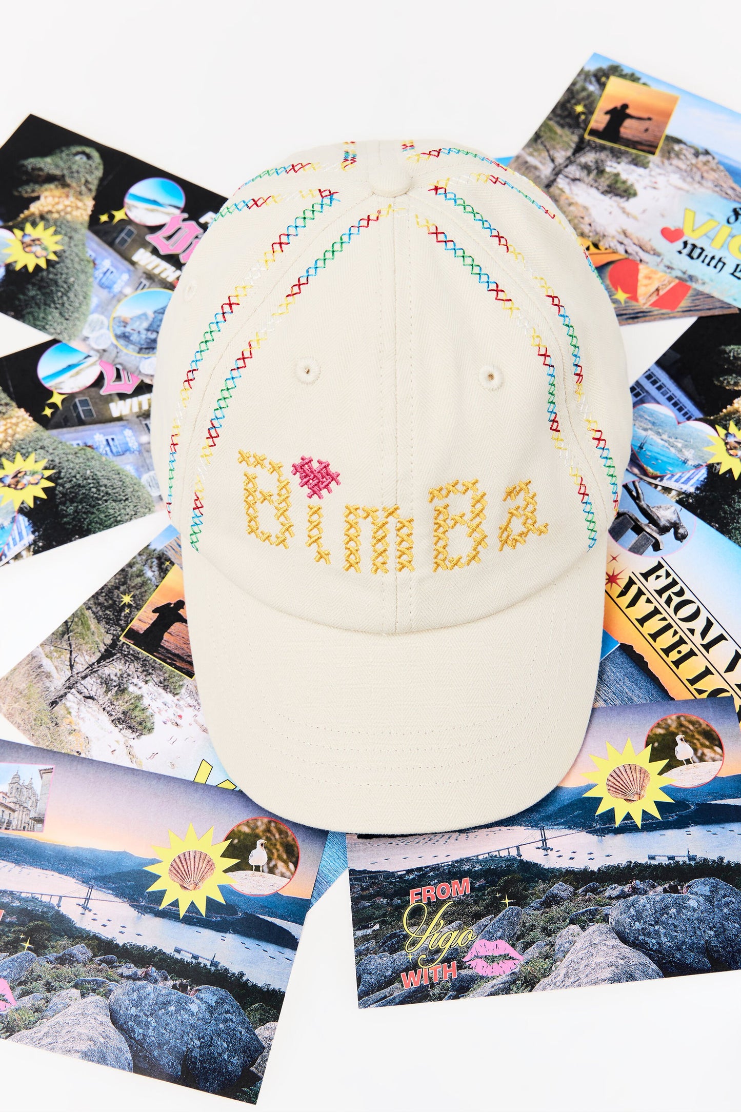 Ivory cotton cap