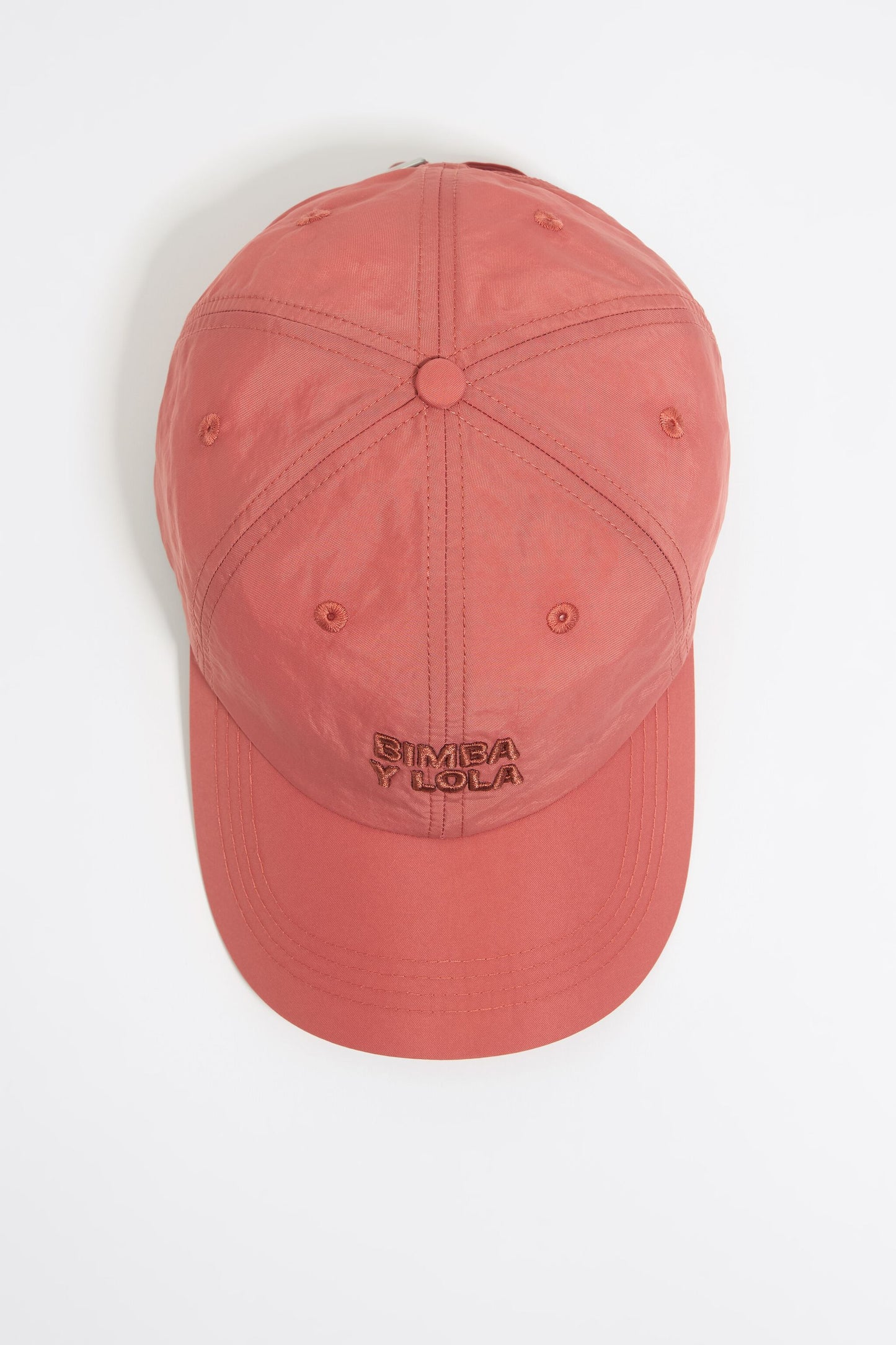 Coral nylon cap