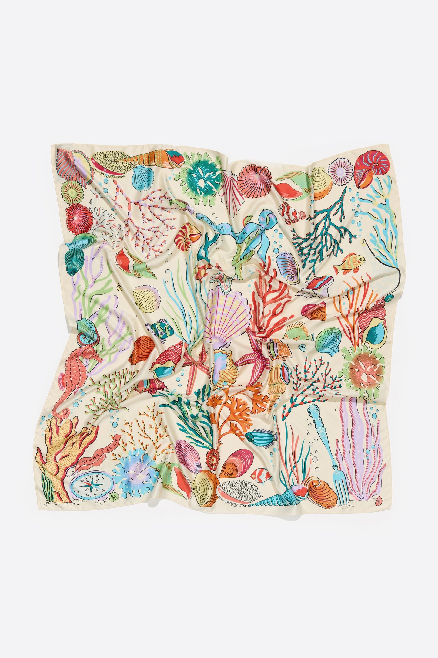 Ivory seabed scarf
