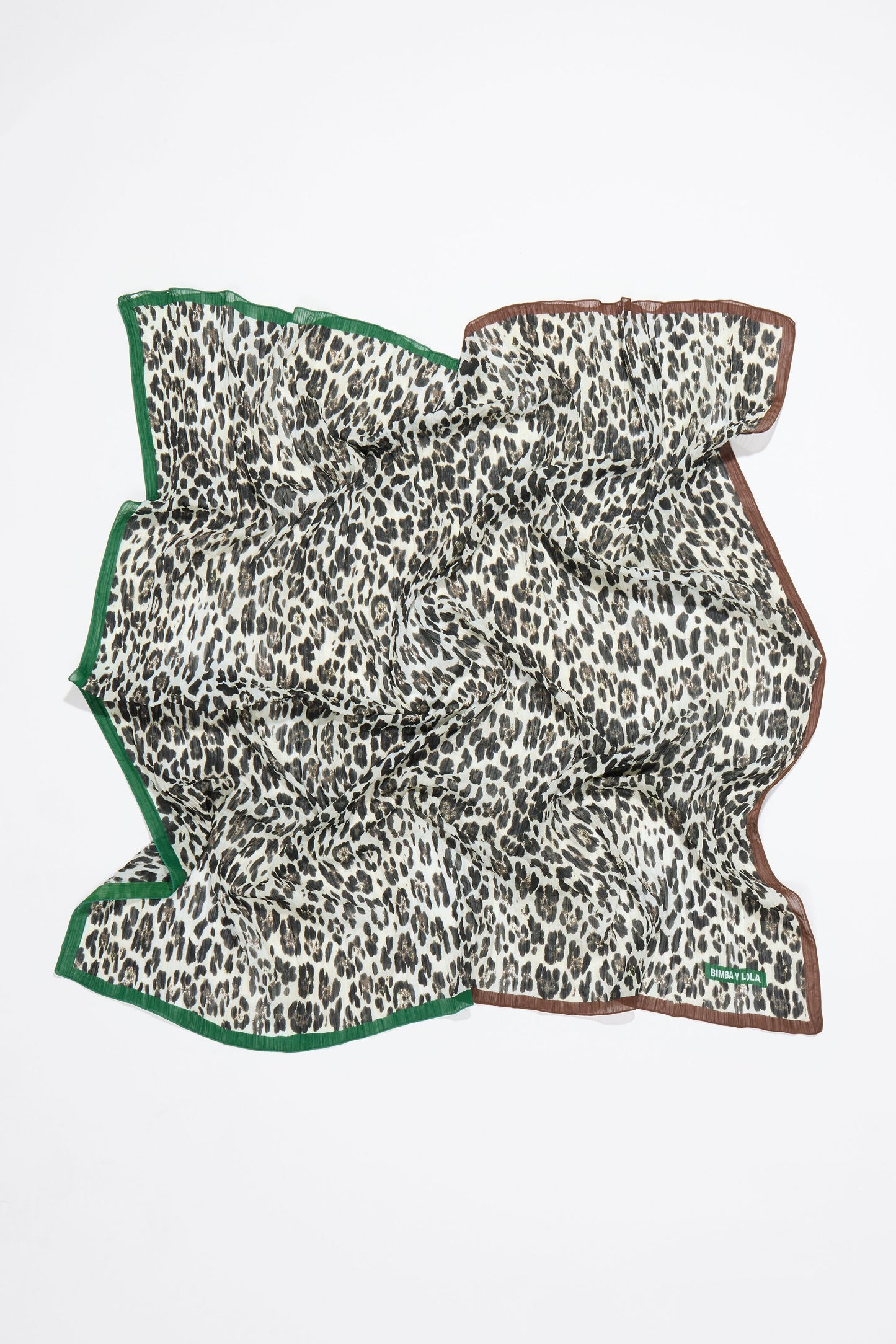 Ivory Leopard scarf