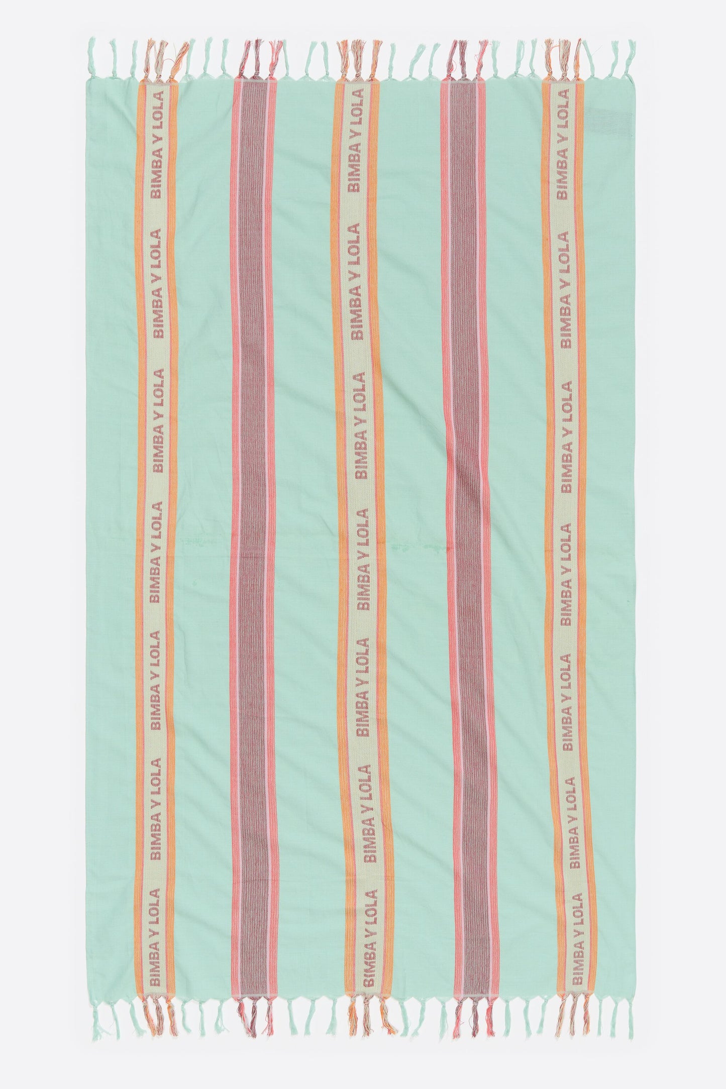 Aquamarine lightweight cotton towel