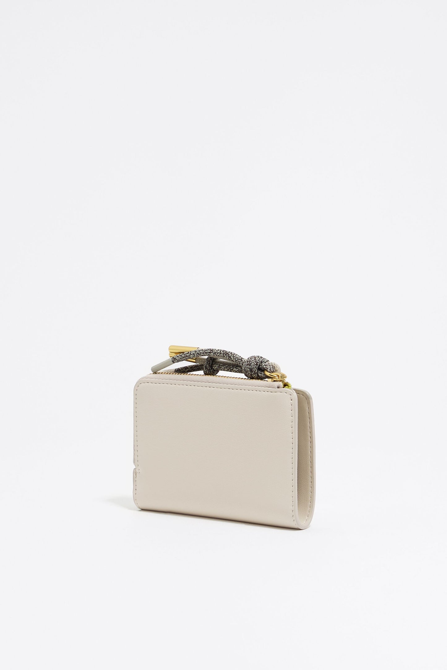 Stone leather purse