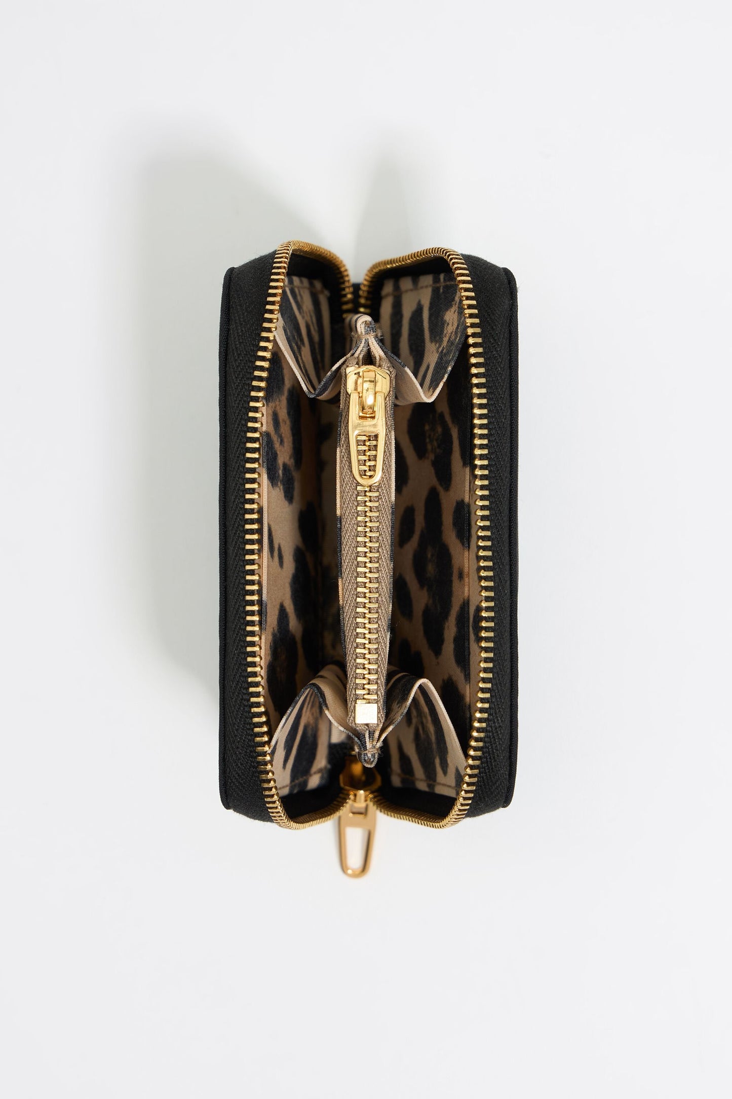 Black nylon purse