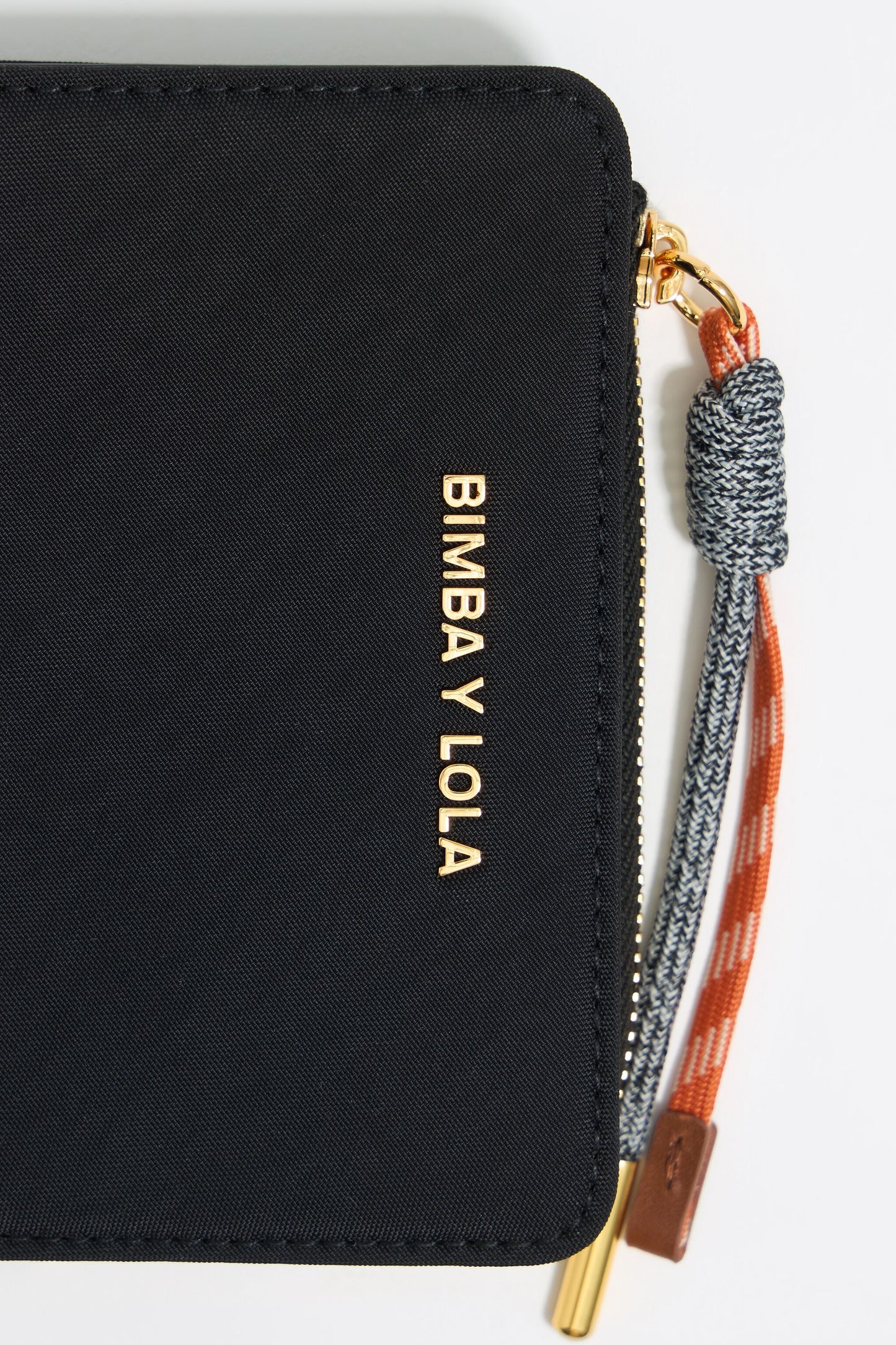 Black nylon purse