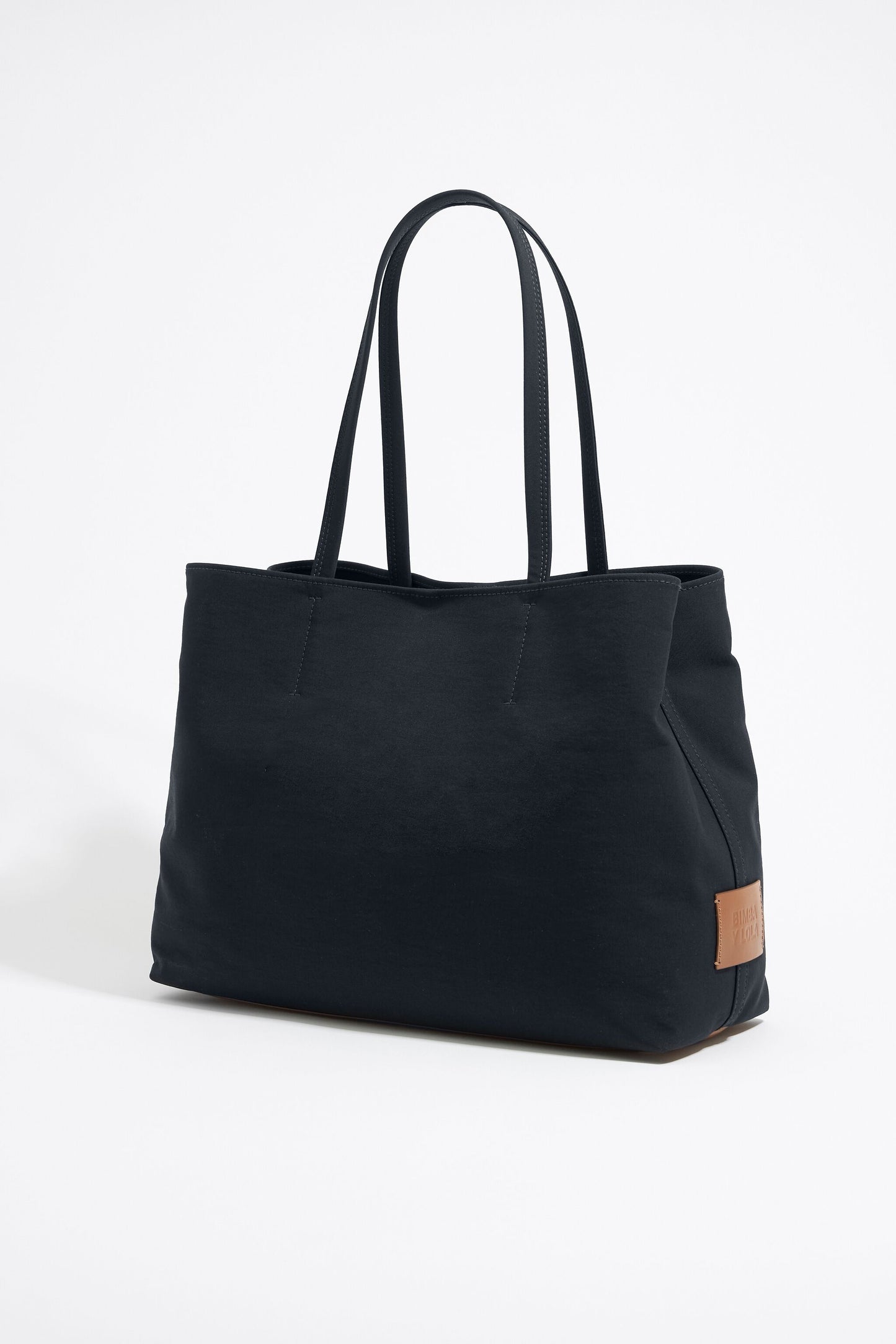 Large midnight nylon Chihuahua shopper bag
