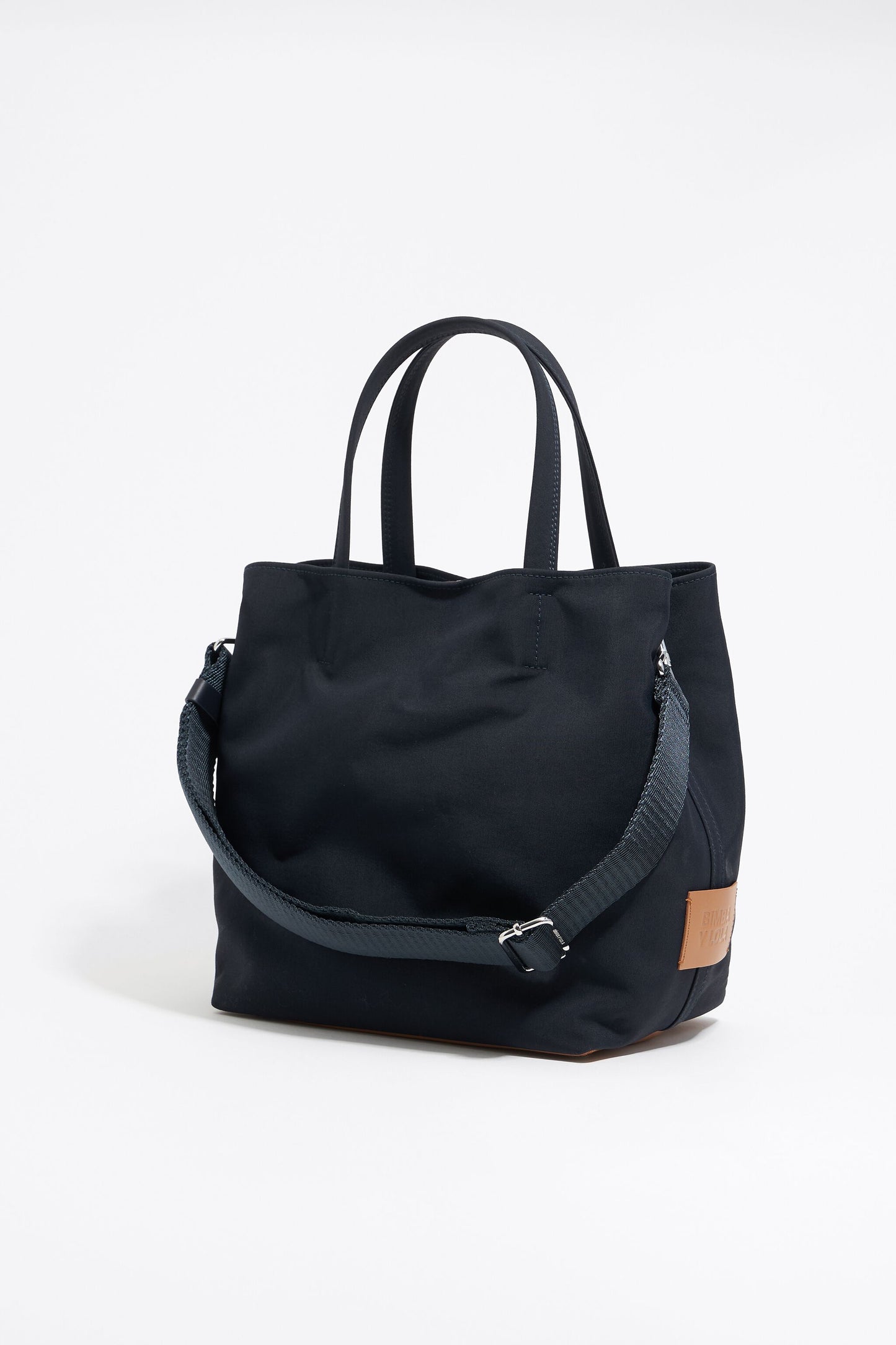 Large midnight nylon Chihuahua shopper bag