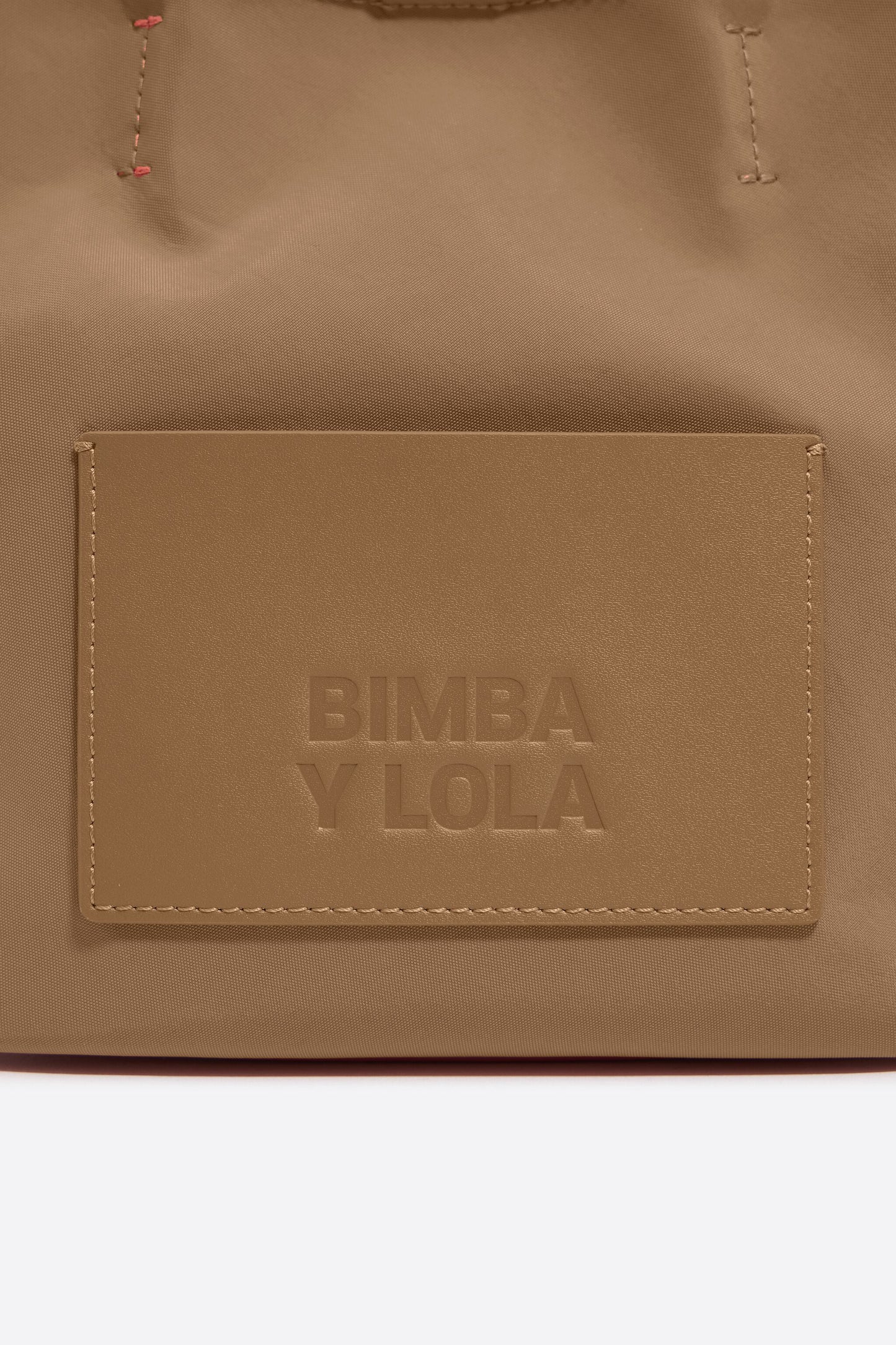 Small bark brown nylon Chihuahua bag