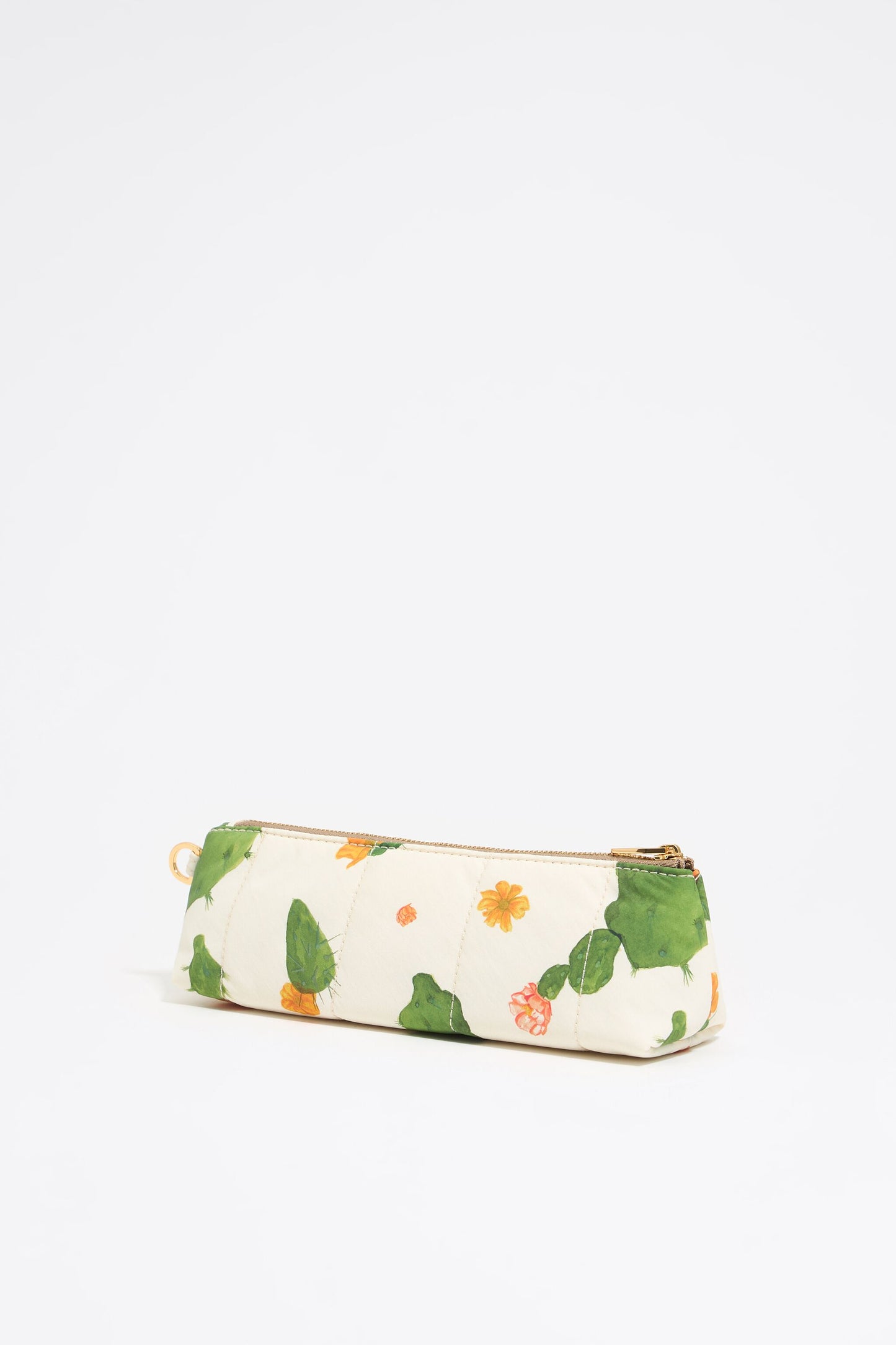 Ivory Cactus nylon make-up case