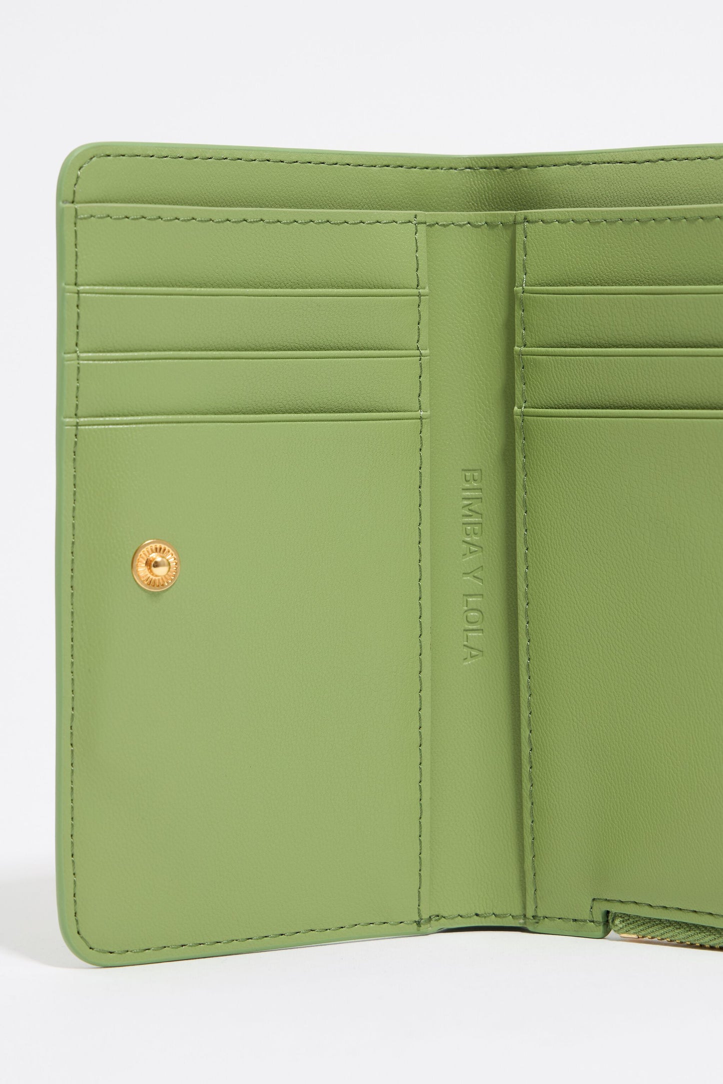Green Leopard purse