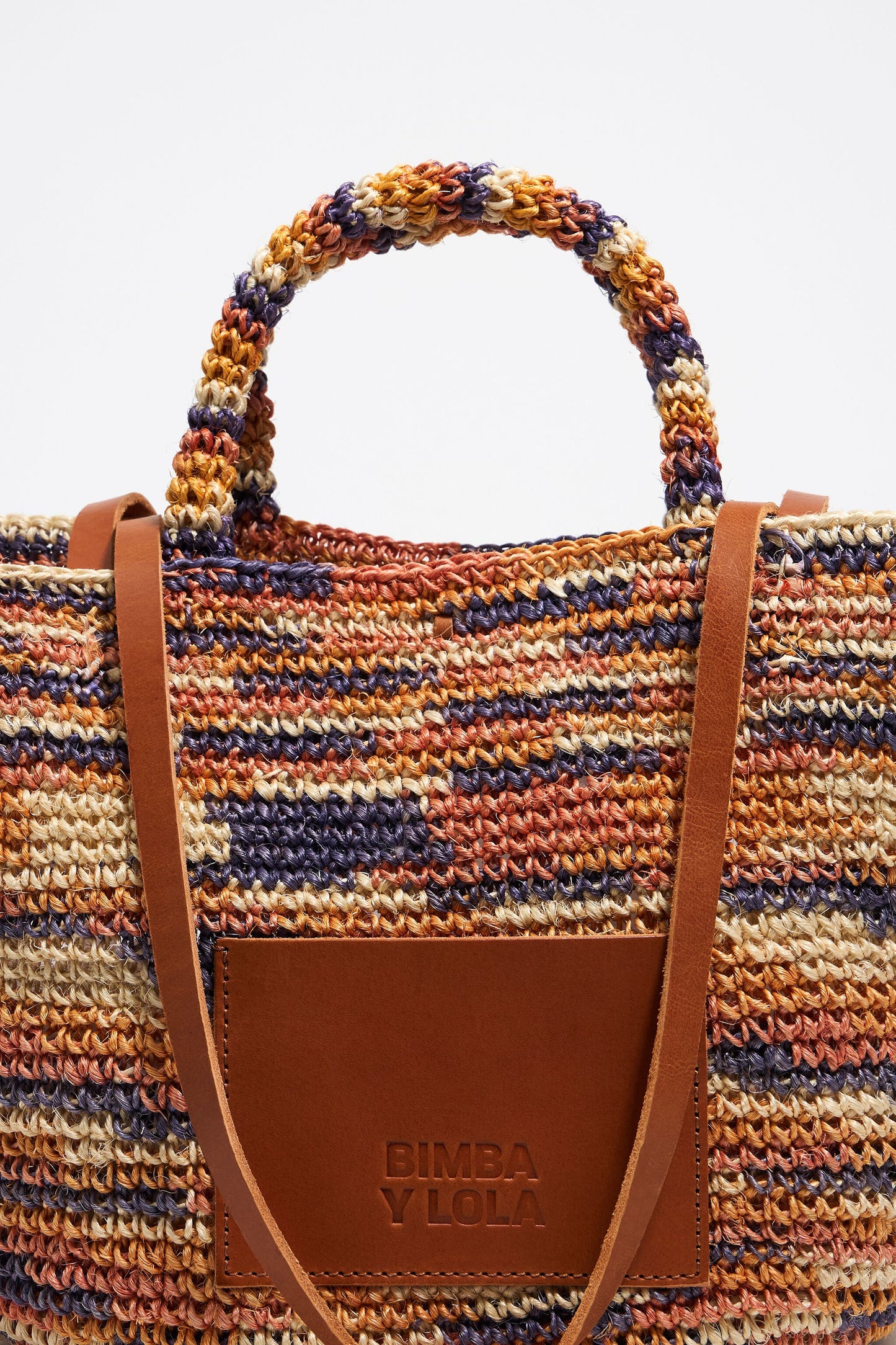 Large purple basket