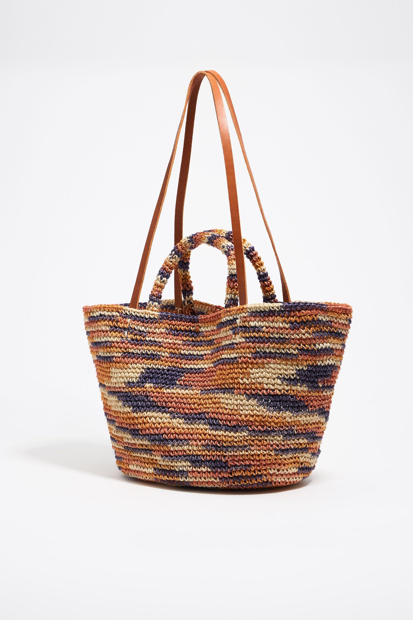 Large purple basket