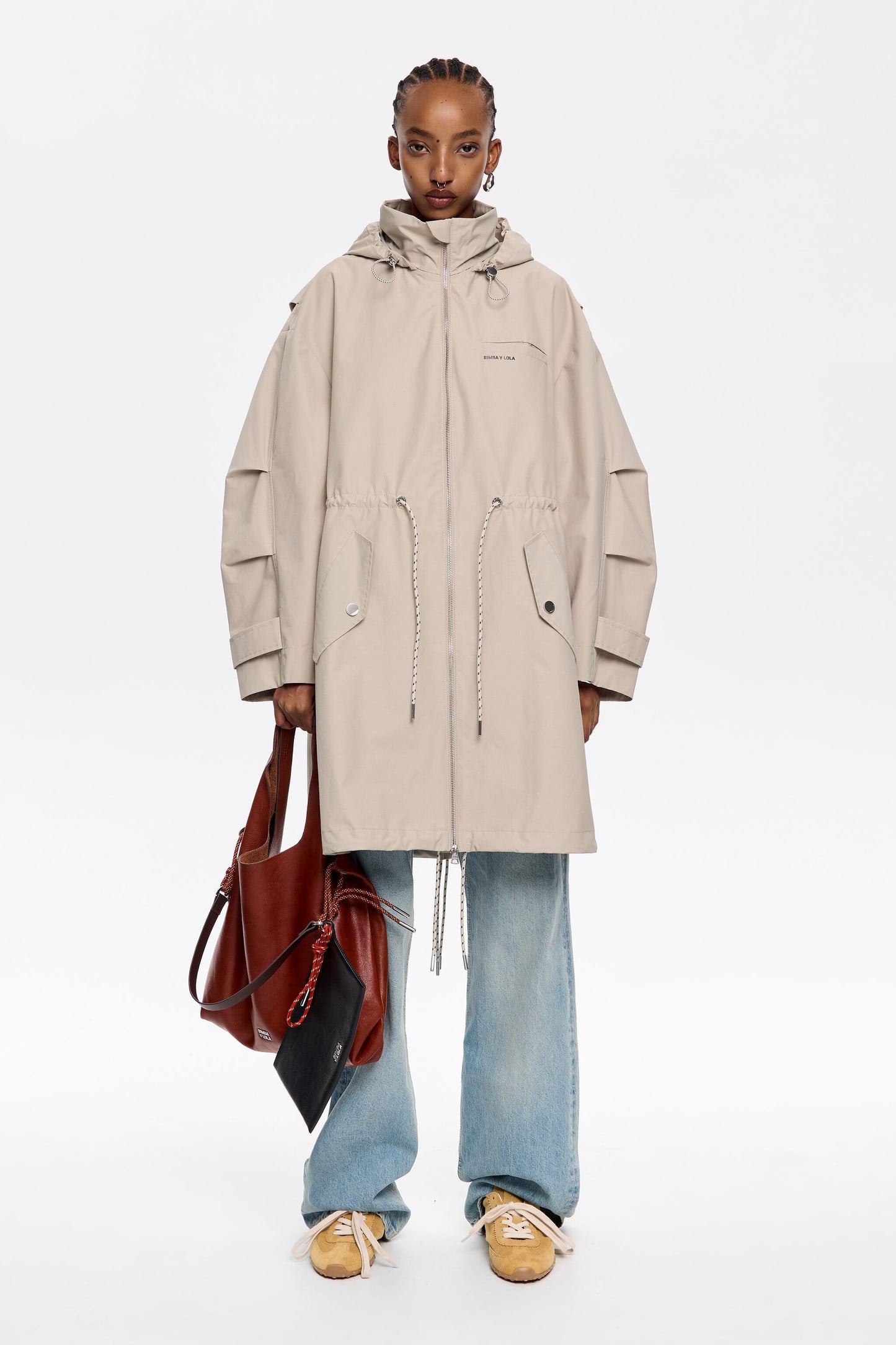 Stone A-line trench