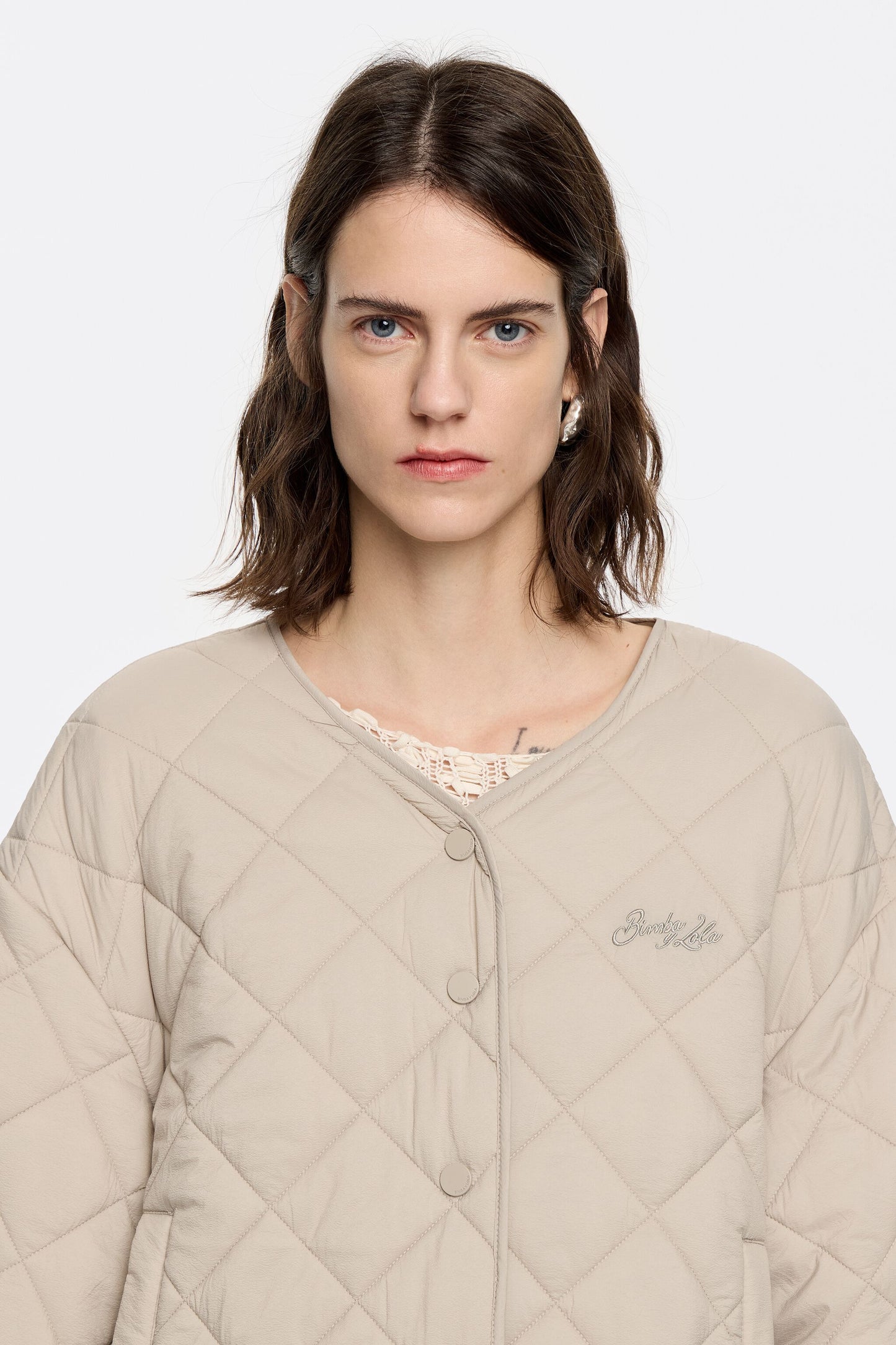 Stone padded jacket