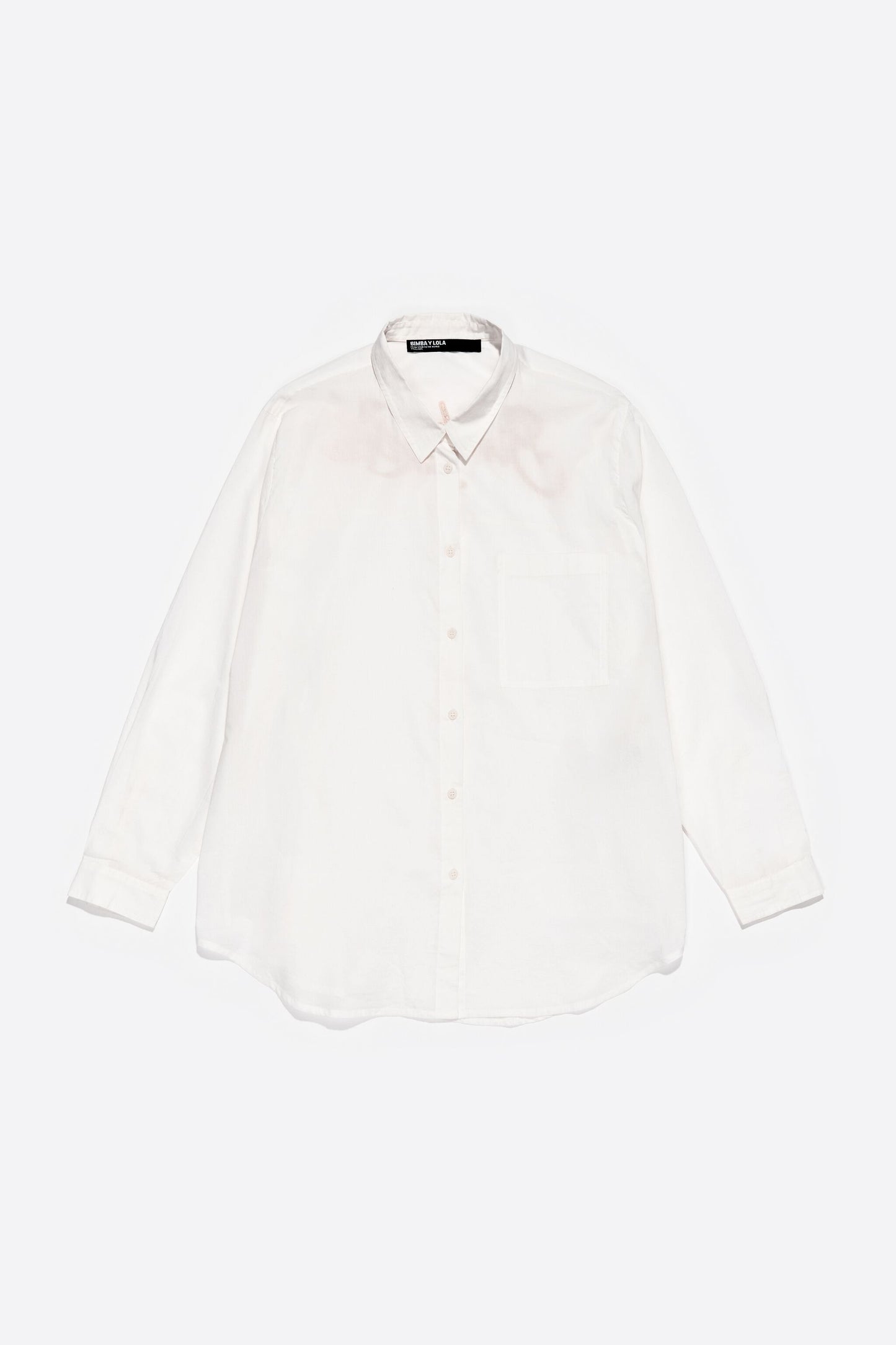 Off-white broderie anglaise logo shirt
