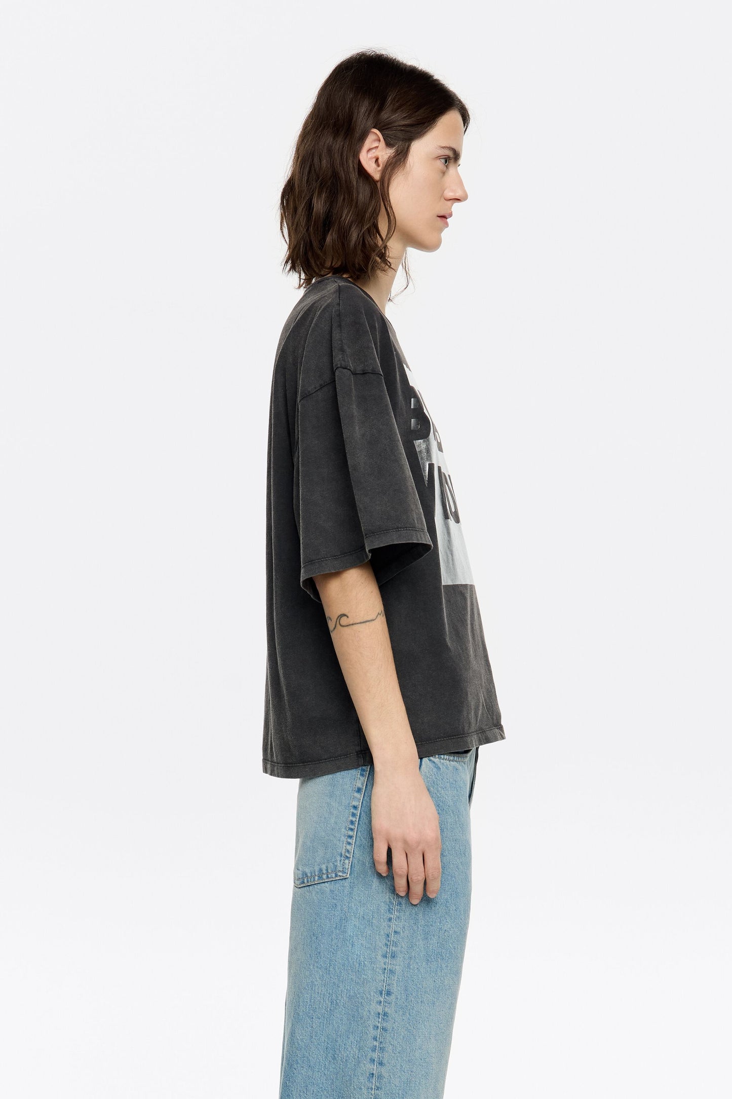 Black logo t-shirt
