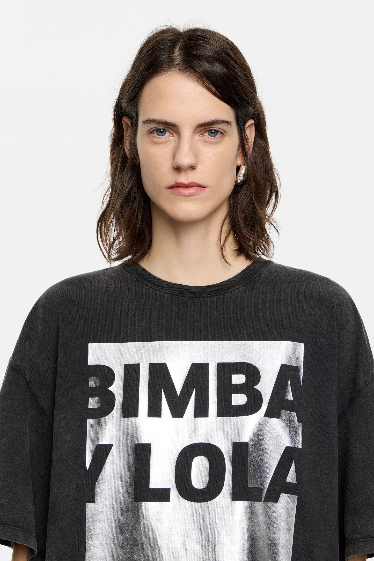 Black logo t-shirt