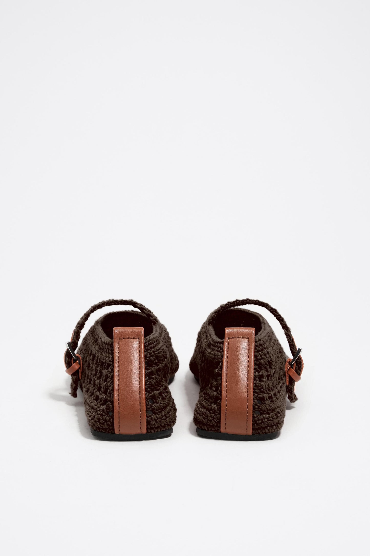 Chocolate crochet ballerina