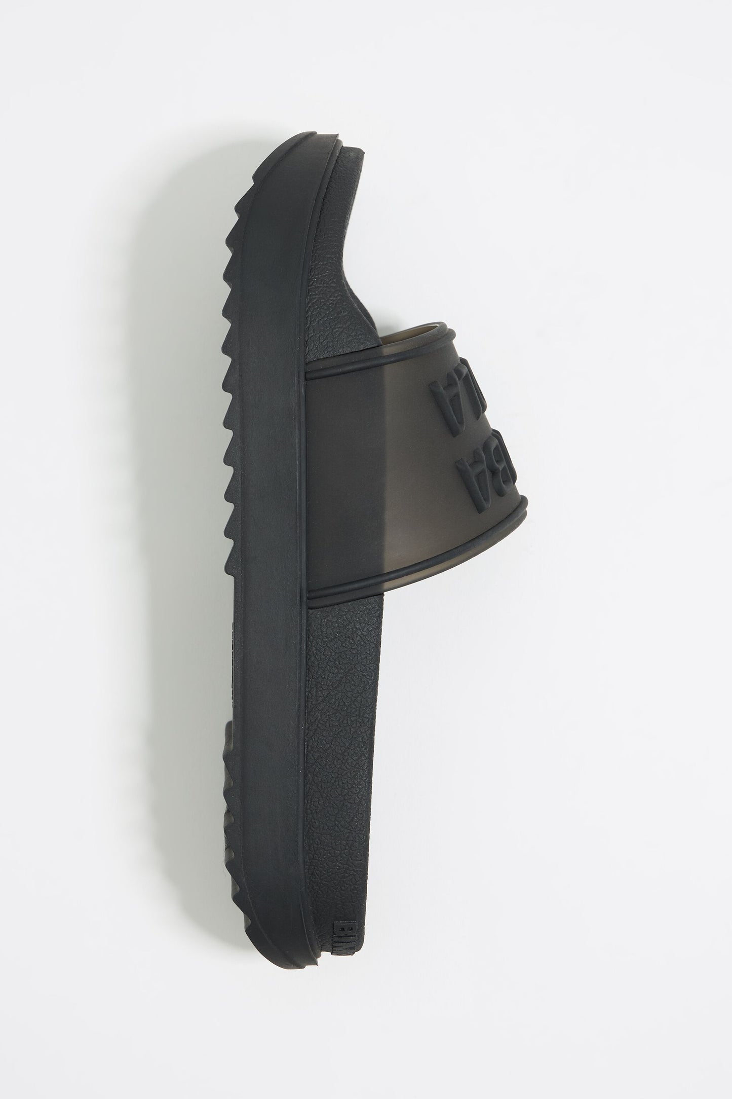 Black platform slider