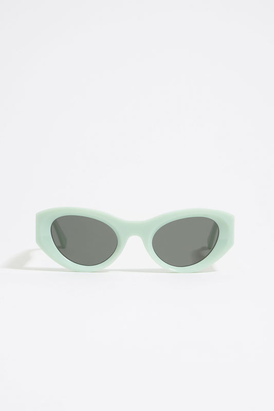 Aquamarine cat-eye sunglasses