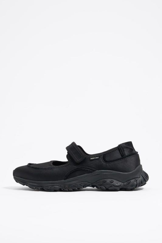 Black octopus Mary-Jane runner ballerina