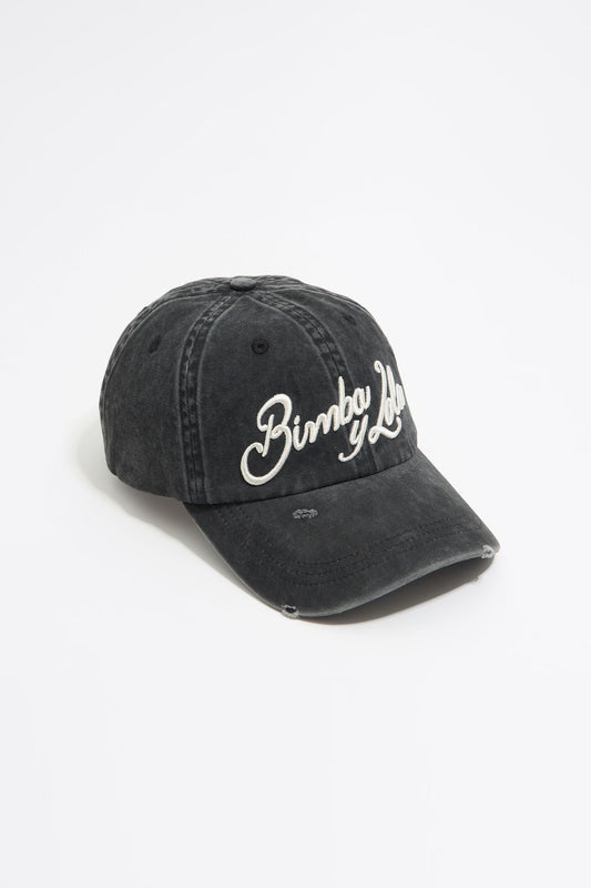 Black cotton cap