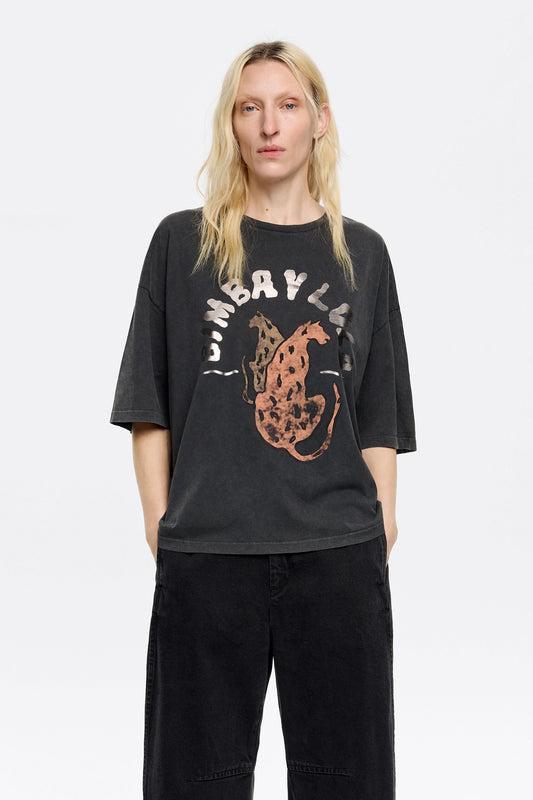 Black logo t-shirt