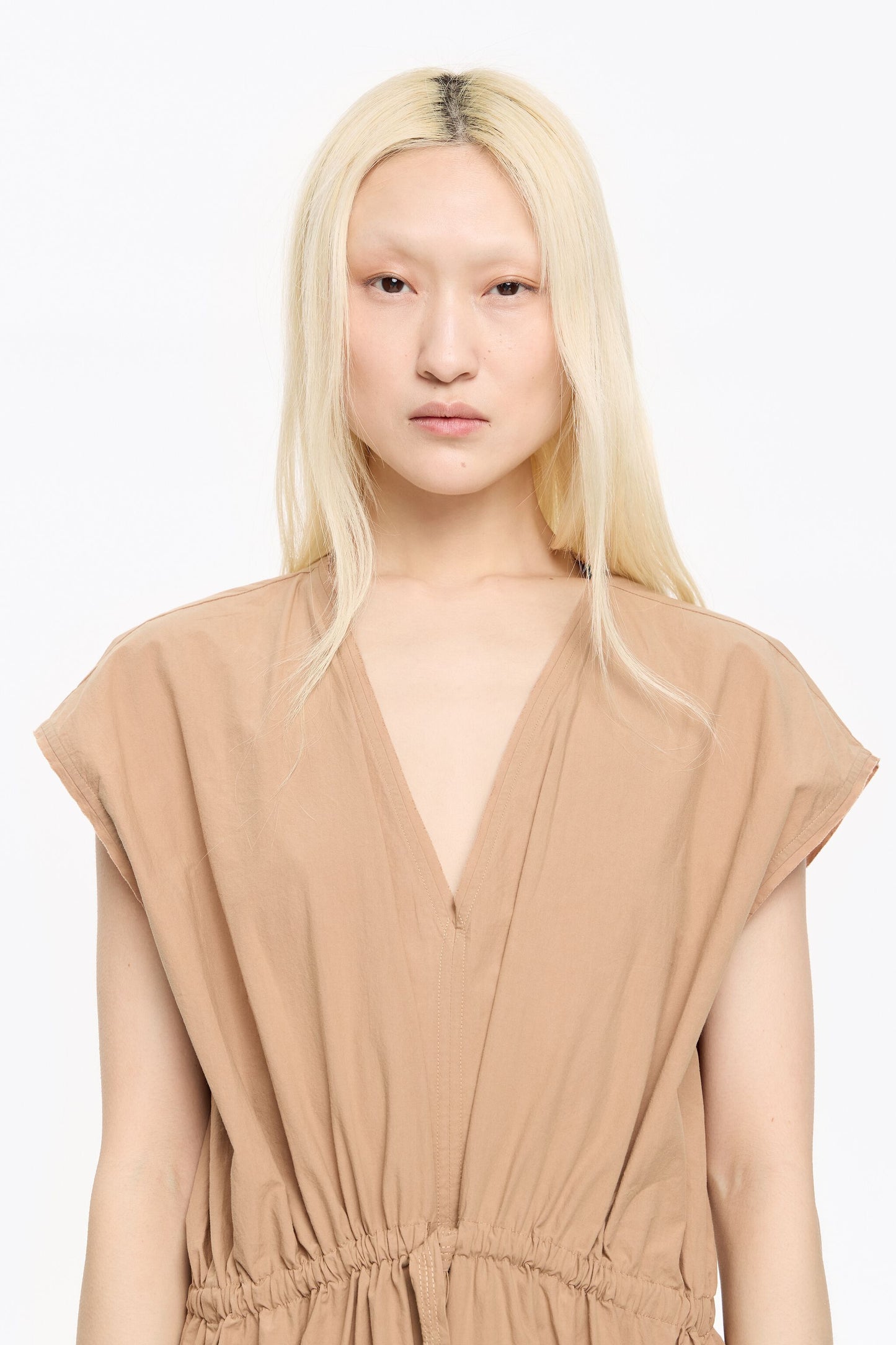 Camel jumpsuit