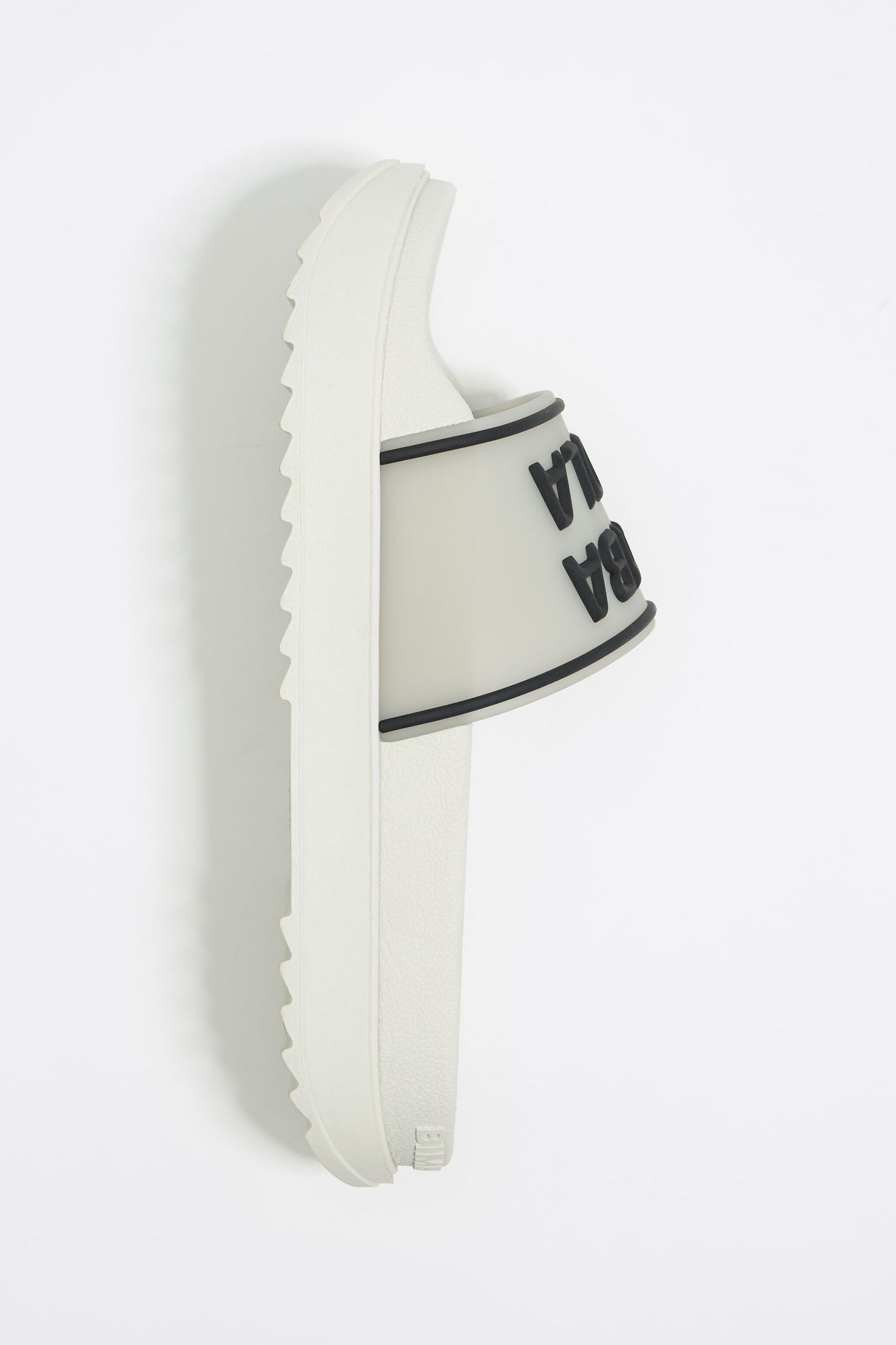 White platform slider