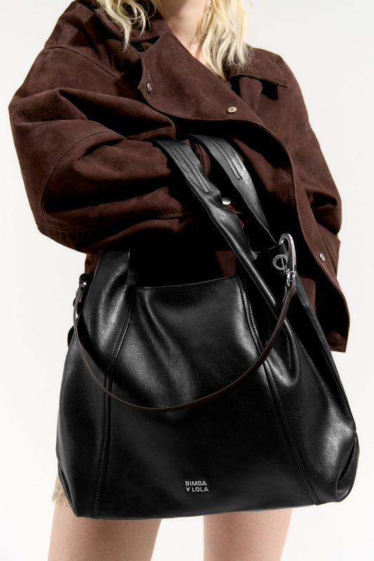 Black leather Paper